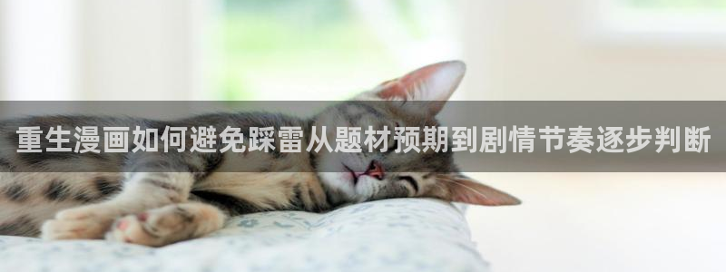 漫画岛阅读入口：重生漫画如何避免踩雷从题材预期到剧情节奏逐步判断